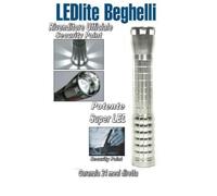 BEGHELLI LAMPADA SUPER FARO TORCIA LED LENTE POWER CUSTODIA ALLUMINIO MASSICCIO