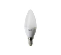Beghelli Lampadina a risparmio energetico LiteLED.6 7 W E14 Luce fredda 6500 K Oliva 4 pz