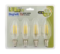Beghelli Oliva Liteled.2 BLISTER pack 4x Beghelli