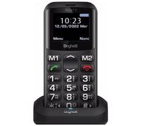 BEGHELLI - Salvavita SLV11Senior Phone Display 1.77 pollici con Tasti Grandi + Tasto SOS Colore Nero Italia