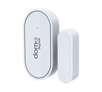 Beghelli - Sensore Porta WiFi Dom-e per Allarme Casa Senza Fili e Intelligente, Antifurto Perimetrale, Controllo Movimento Apertura e Chiusura Porte/Finestre, Accessorio Aggiuntivo, 433Mhz, CR2032