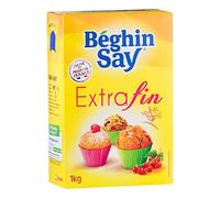 BEGHIN SAY - Polvere extra fine, 1 kg, confezione da 4