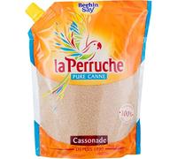 Béghin Say Sucre La Parakeet - Zucchero di canna puro, 750 g, confezione da 6