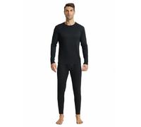 BEGIANT Set di biancheria intima termica da uomo in pile, super calda biancheria intima lunga per inverno e freddo, a maniche lunghe, biancheria intima lunga Baselayer Set per attività all'aria aperta