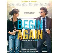 Begin Again (Blu-ray) Keira Knightly Mark Ruffalo Adam Levine James Corden
