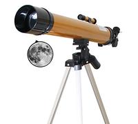 Beginner Astronomical Telescope, 600x50mm Professional Monocular Refraction Zoom Telescope with Adjustable Tripod YangRy