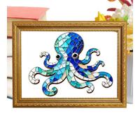 Beginner DIY Mosaic Art Kit, Octopus Shark Craft - Cute Animal Design