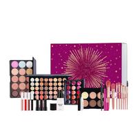 Beginner Makeup Kit - Complete Beauty Makeup Set, Eyeshadow Lipstick Brush Kit, Cosmetic Starter Collection Multi Shade Palette, Personal Make Up For Daily Use, Gift Ready Beauty Set For Women Teens
