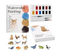 Beginner Painting Book Creative Watercolor Study Exercise Collection