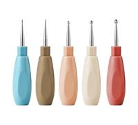 Beginner Salon Manicure Design Kit, 5 Pieces Nail Dotting Pen Set, Home | Nail Decorating Gear, Women and Girlfriend Present, Creative Accessory with Ergonomic Handles, Traveling Item for Birthdays