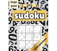 Beginner Sudoku for Adults and Seniors: Large Print Easy Puzzles to Improve Focus and Mental Sharpness