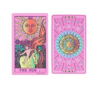 Beginner Tarot Deck, Entertainment Tarot Cards, Leisure Card Game, Fun Divination Accessory, Adults Travel Home Camping Picnic Festival Events Social Interaction