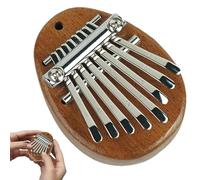 Beginner Thumb Piano for Kids, Pocket Musical Finger Piano, Solid Wood Thumb Piano, Compact Finger Piano for Beginners, Travel-Friendly Thumb Piano for Kids, Adults, All Ages