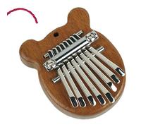 Beginner Thumb Piano for Kids, Pocket Musical Finger Piano, Solid Wood Thumb Piano, Compact Finger Piano for Beginners, Travel-Friendly Thumb Piano for Kids, Adults, All Ages
