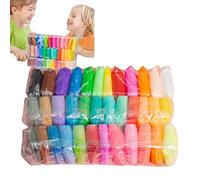 Beginners Air Dry Clay Kit - Creative Light Clay Craft Set for Children | Compact 7g Bags, 23cm Length, Fun Home School Learning Activities, Kindergarten Arts Crafts Supplies for Imagination