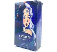 Beginners Game Card for Wake Me up Tarot Hot Stamping with Paper Instructions Full English Edition