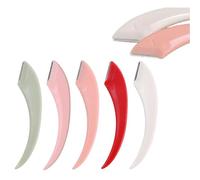 Beginner'S Safety Eyebrow Razor, Stainless Steel Crescent Blade With Micro-Guard, Portable Crescent Eyebrow Makeup Trimmer, Shaping Women Makeups Tools For Makeup Lover (1set)
