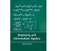 Beginning and Intermediate Algebra (Copertina rigida)