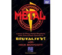 Nick Bowcott Beginning Metal Rhythm Guitar (DVD)