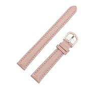 BEGISA 14/16/18/20mm Donne di Colore Solido Cinturino In Vera Pelle Braccialetto Morbido Della Pelle Amichevole Orologi Band con Strumenti di Installazione, 14mm