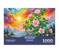 Begonia Flower 1000 Pieces Jigsaw Puzzles For Adults Family Challenge Toys Stress Relieving Entertainment Exercise The Memory of The Brain for Adults And Kids, Age 12 Years Up 70x50cm/1000pcs