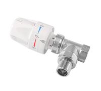 Begonia Valvola termostatica da 1/2", valvola per radiatore DN15 | Valvola termostatica per controllo della temperatura, valvole termostatiche DN15, raccordo di ritorno con attacco filettato