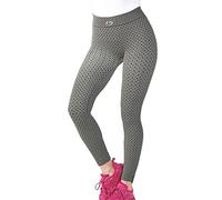 BeGood - Leggings Superslim Motivo Quadrato Donna. Tonifica, Drena, Idrata Mentre Lo utilizzi. in Tessuto Tecnico Brevettato e Clinicamente Testato