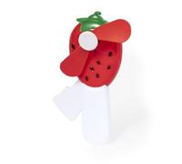 Begoon Ventilatore manuale per bambini, ventilatore a mano, design frutta, confezione da 2 (fragola)., BE8066