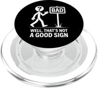 Beh, questo non è un buon segno umorismo sarcastico divertente PopSockets PopGrip per MagSafe