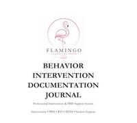 Behavior Intervention Documentation Journal: Behavior Documentation and Student Conduct Record Book for Teachers, Administrators, PBIS Teams, and Intervention Specialists