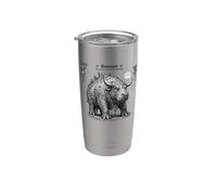 Behemoth di antiche leggende Bicchiere termico in acciaio inox doppia parete