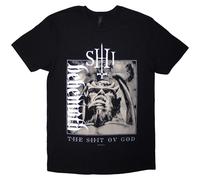 Behemoth The Shit Ov God Vertical Logo Cover ufficiale Uomo maglietta unisex