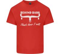 Behind Bars Cioè How I Rotolo Bicicletta T-Shirt Bambini Bambine