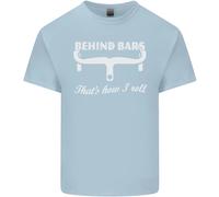 Behind Bars Cioè How I Rotolo Bicicletta T-Shirt Bambini Bambine