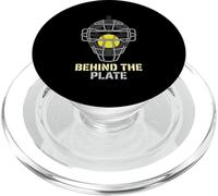 Behind The Plate Softball Catcher Fastpitch Infield Catcher PopSockets PopGrip per MagSafe