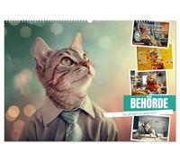 BEHÖRDE Der alltägliche Wahnsinn (Wandkalender 2026 DIN A2 quer), CALVENDO Monatskalender: Denken ist wie googeln, nur krasser