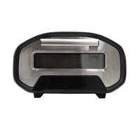 BEHOME Forno Pizza Elettrico, 430°C, Cuoce in 2 min, 420 W, Pala e Pietra Refrattaria incluse, cottura uniforme e modalità per pizza napoletana, romana, americana