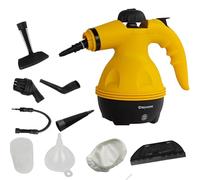 BEHOME Pulitore a Vapore Portatile per Casa e Tessuti, 9 Accessori per rimuovere le macchie, Pulisce, sgrassa, sterilizza, toglie le macchie da divani, tappeti sedili, auto