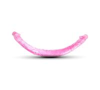 BeHorny Dildo a doppia estremità del pene realistico extra lungo di 45 cm