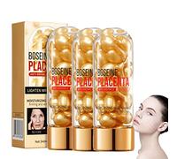 behound Anti -Wrinkle Repair Essence Capsule, Boseine Sheep Placenta Anti-Wrinkle Essence, Fullerene Placenta Facial Essence Capsule, Boseine Frozen Age Skin Care Soft Capsule (3 PCS)