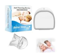 behound SnoreDestroy - Snore Destroy Tongue Retainer, Tongue Retainer Snoring for Improved Sleep Quality, Silicone Quietnights Tongue Retainer, Clear Silicone Tongue Retainer (3 PCS)