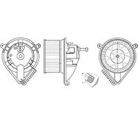 BEHR HELLA SERVICE 8EW 351 304-021 Innenraumgebläse