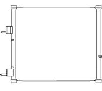 BEHR HELLA SERVICE 8FC 351 036-421 Kondensator, Klimaanlage