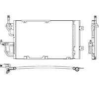 BEHR HELLA SERVICE 8FC 351 302-374 Kondensator, Klimaanlage