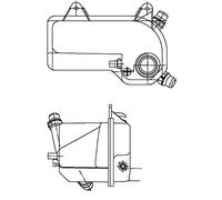 BEHR HELLA SERVICE 8MA 376 789-721 Serbatoio compensazione, Refrigerante