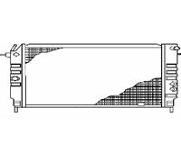 BEHR HELLA SERVICE 8MK 376 715-721 Radiatore, Raffreddamento motore