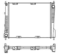BEHR HELLA SERVICE 8MK 376 735-141 Radiatore, Raffreddamento motore
