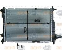 BEHR HELLA SERVICE 8MK 376 748-721 Radiatore, Raffreddamento motore