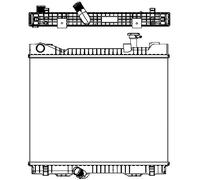 RADIATORE MOTORE NISSAN CABSTAR DAL '06 IN POI 21400-MB40A / 21400-MB41A