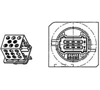 BEHR HELLA SERVICE 9ML 351 332-261 *** PREMIUM LINE *** Resistenza, Ventilatore abitacolo